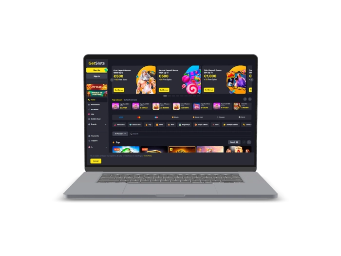 GetSlots Casino Desktop History